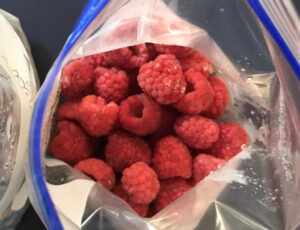 freeze your own raspberries!
