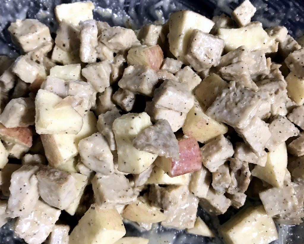 Pork works great in a mayo-based salad
