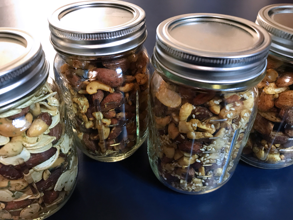 Mix up nuts for savory snacking!