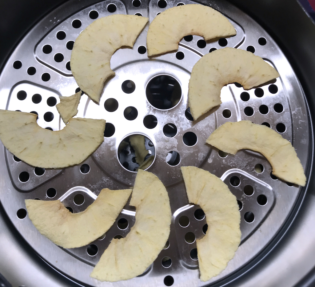 Dehydrated apples in the Instant Pot Air Fryer