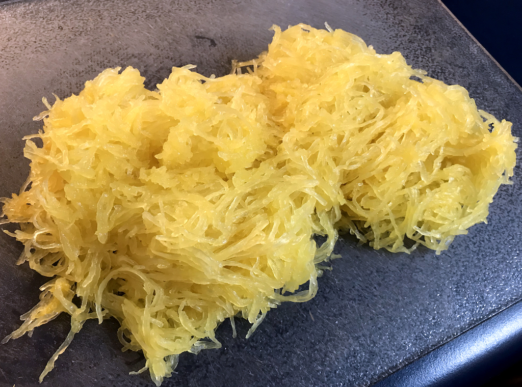 The amazing spaghetti squash!