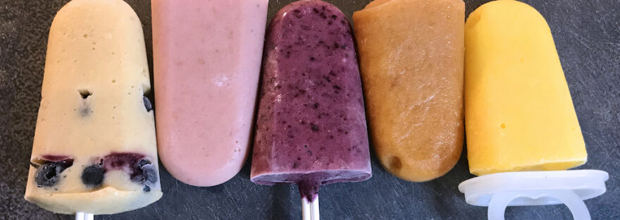 healthy frozen fruit treats!