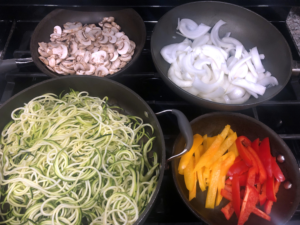 Zucchini Noodle bar