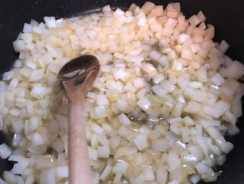 I love browning onions to overcome the texture