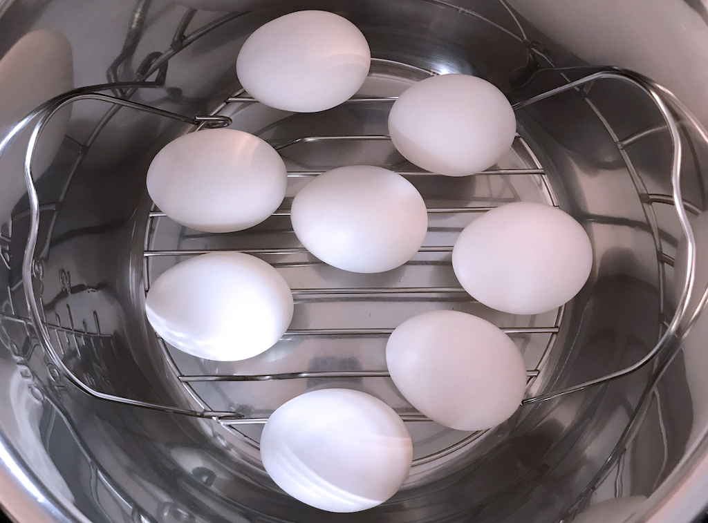 Perfect boiled eggs in the Instant Pot