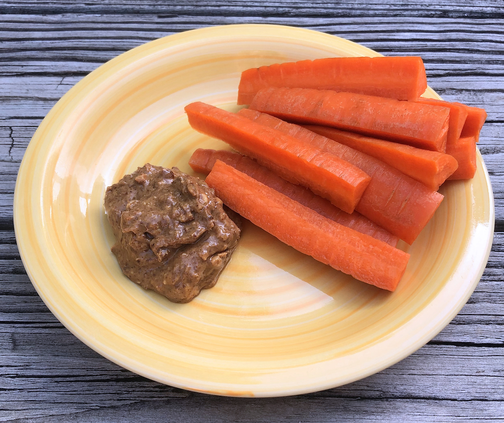 The protein and fat of nut butters paired with fibers are a winner!