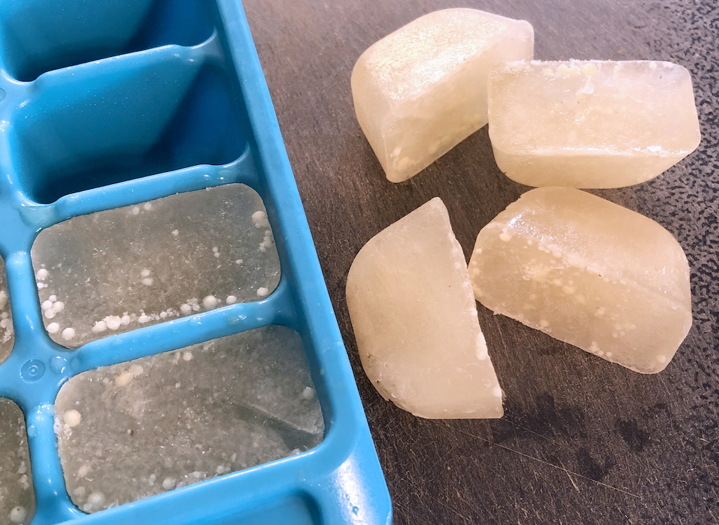 1 cube of broth is just enough to help a dried out casserole