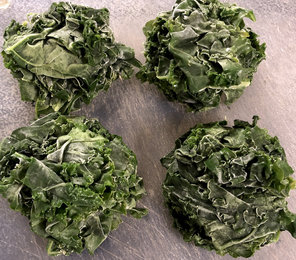 kale frozen in 1/2 cup mounds