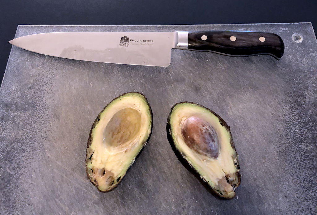 Okay so there's a bad spot or two in your avocado..."eat around it!"