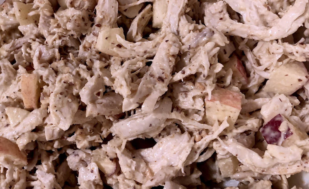 Chicken salad...one of my favorite leftovers for lunch